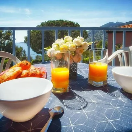 Apartamento Le Savannah Studio Vue Mer Théoule-sur-Mer